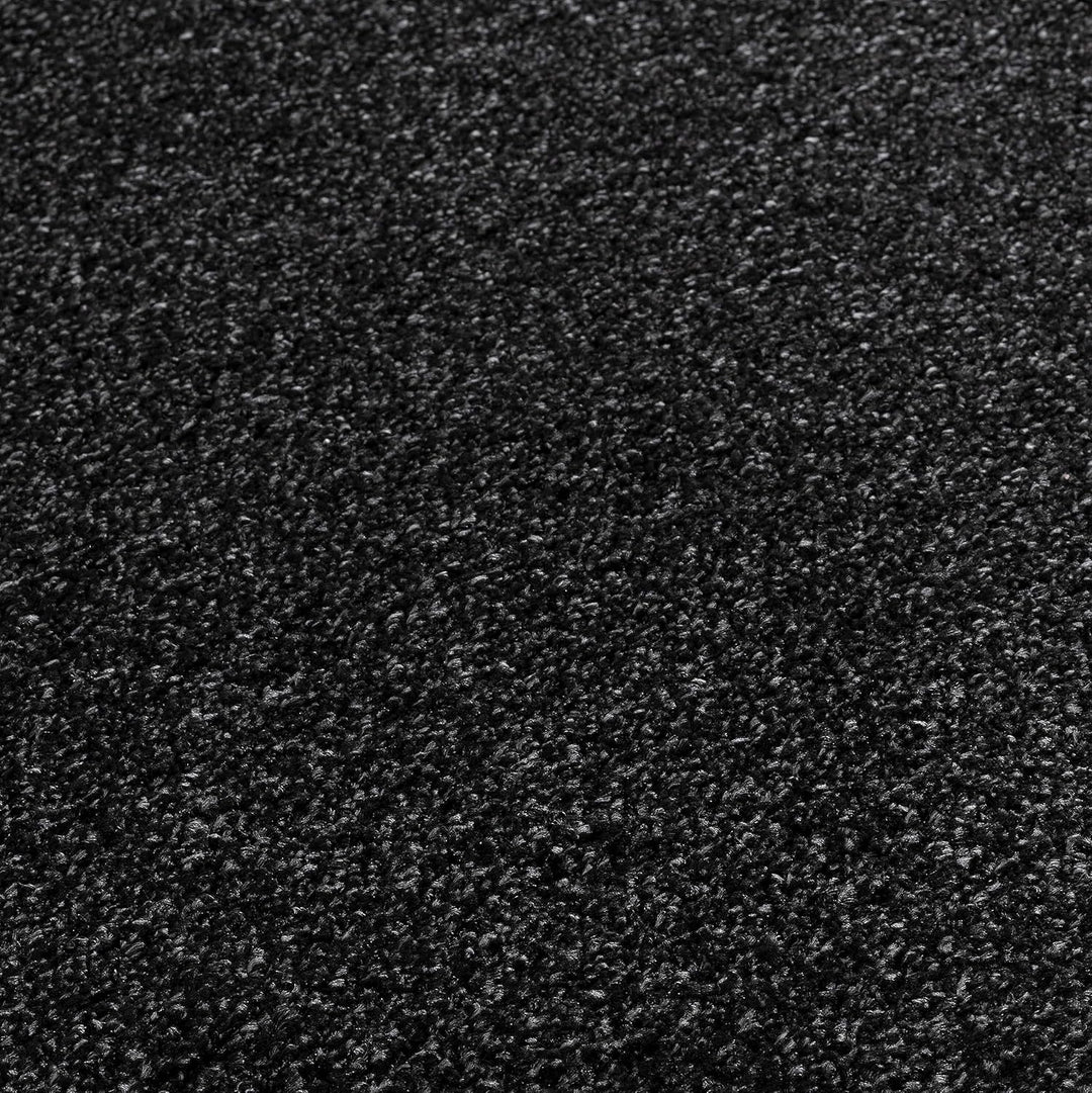 HomebyHome Kurzflor-Teppich Einfarbig, Gabbeh Optik, Filzrücken, 11 mm Florhöhe, Teppich für Wohnzim