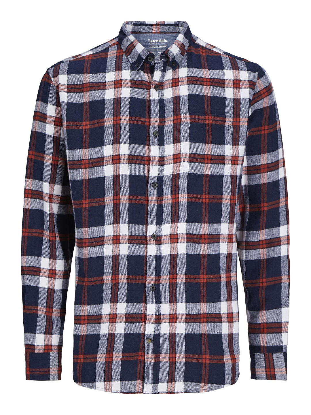 JACK & JONES Male Karohemd Slim Fit Karohemd, Navy Blazer