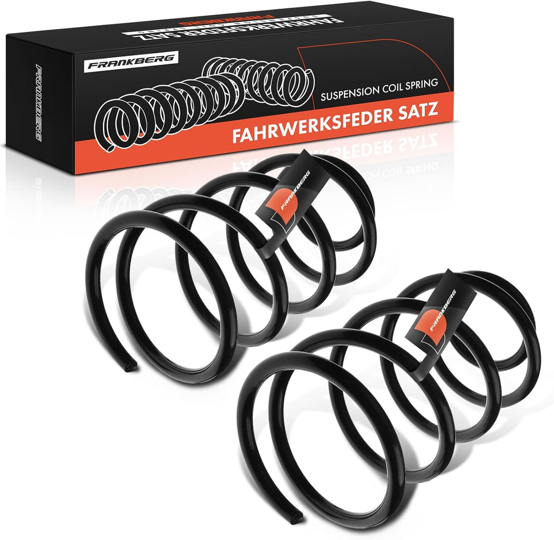 Frankberg 2x Federn Fahrwerksfeder Vorderachse Kompatibel mit 5 CW Alle Motoren MPV 2010-2021 Replac