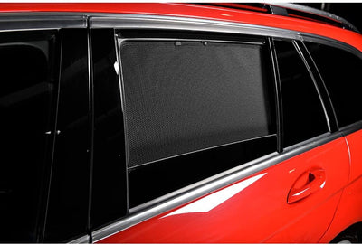 Satz Car Shades (Hintertüren) kompatibel mit BMW X4 F26 2014- (2-teilig)