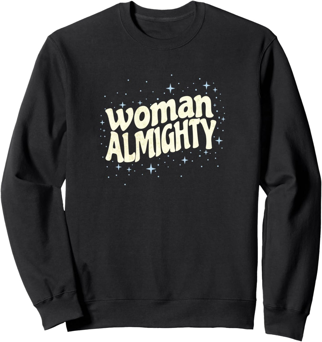 Woman Almighty Stars & Sparkles Sweatshirt