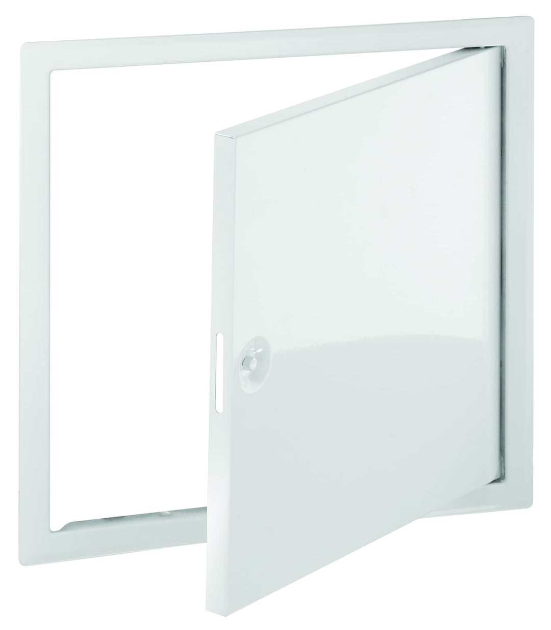 Upmann Revitür SOFTLINE sv 600x800 RAL9016 weiss, mit Vierkant, Wandeinbau