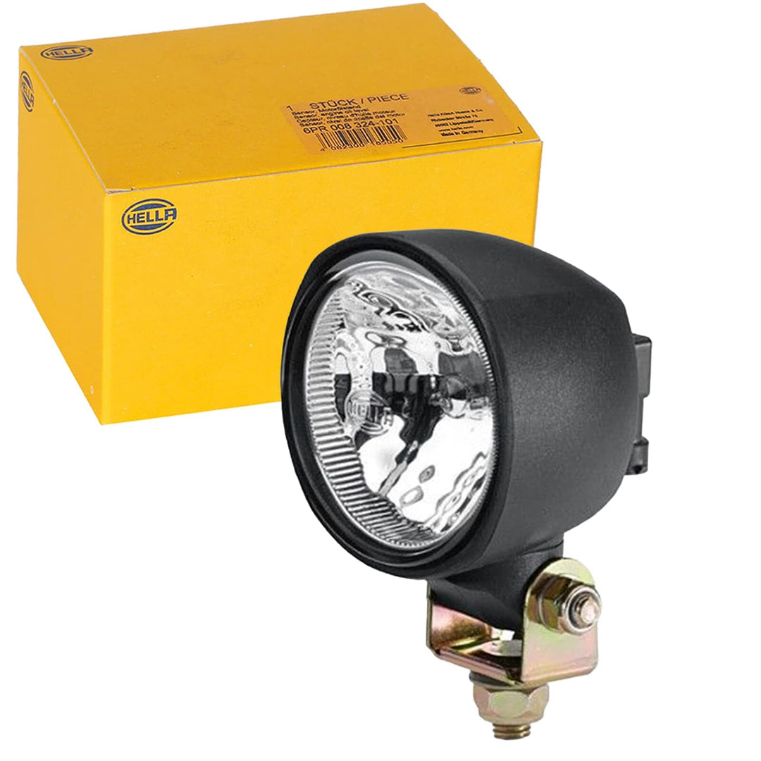 HELLA - Halogen-Arbeitsscheinwerfer - Modul 70 - 12V - Anbau/geschraubt - stehend/schwenkbarer Monta