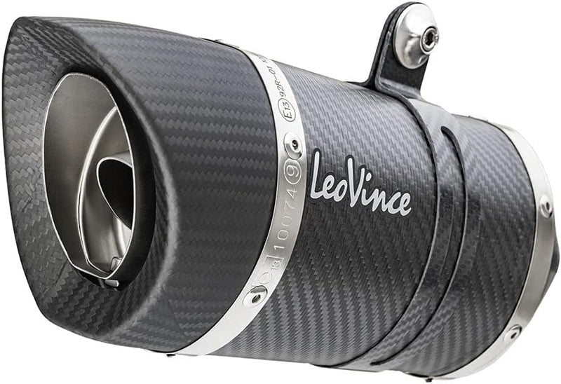 Auspuffanlage LeoVince Komplettanlage SBK LV ONE EVO, Carbon, 2/1, mit Katalysator, mit Zulassung fü