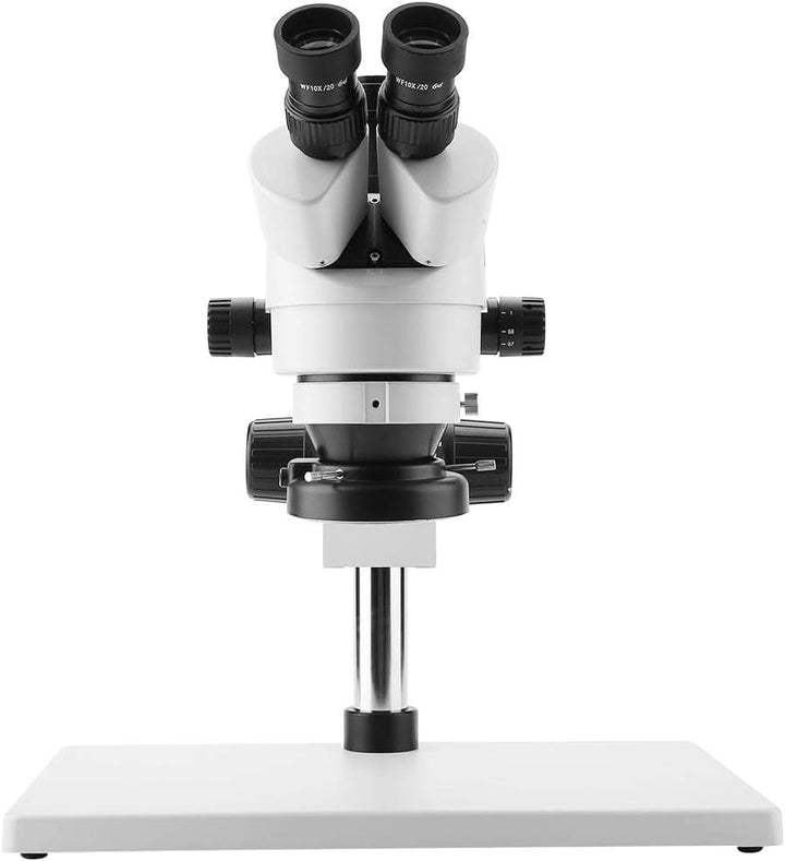 Trinokulares Stereomikroskop 3.5X-90X Trinokulares Stereo-Zoom-Mikroskop WF10X/20mm Okulare 100-240V