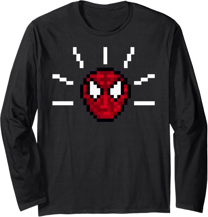 Marvel Spider-Man Pixel Spidey Sense Langarmshirt