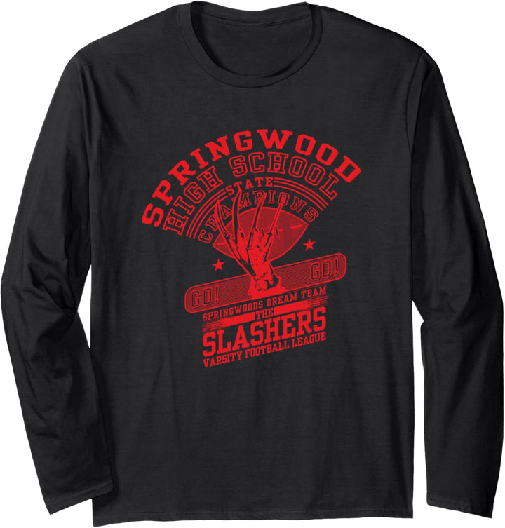 Nightmare on Elm Street School Slashers Langarmshirt