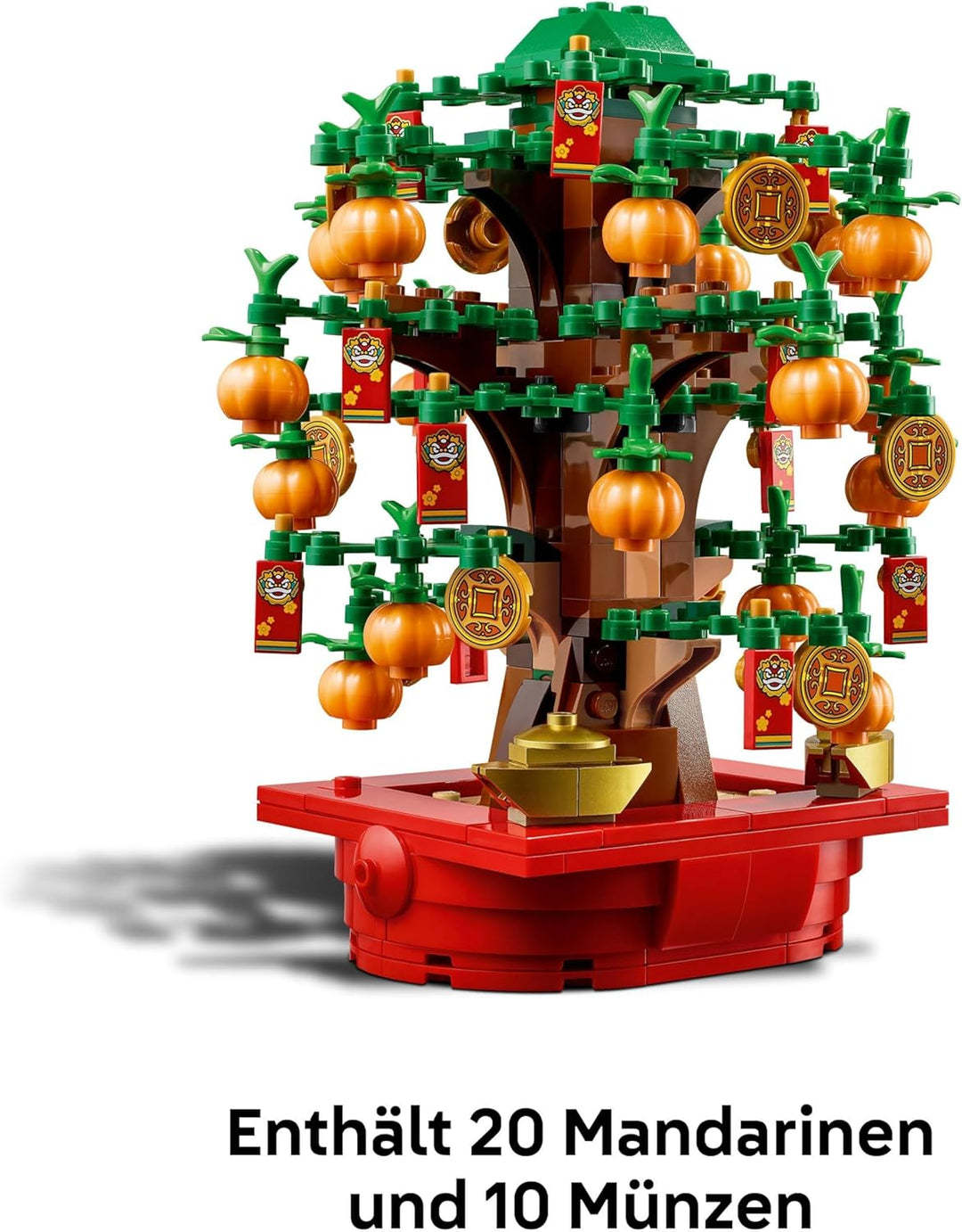 Lego Glückskastanie, Bauset für Kinder ab 9 Jahren, Mondneujahrsgeschenk für Jungen und Mädchen, Set