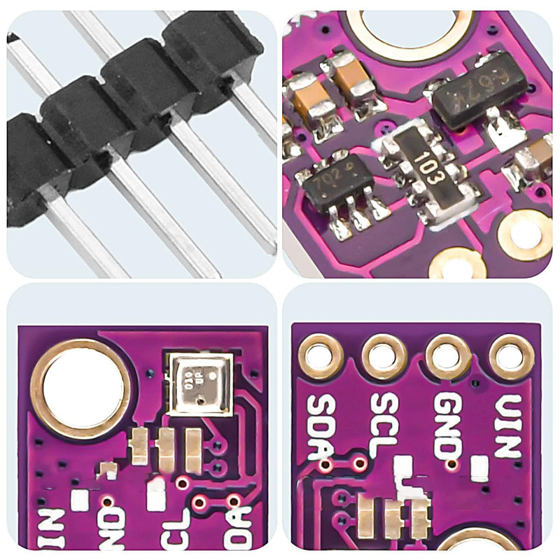 Diymore 2 Stücke GY-BME280 High Precision Digital Sensor barometrischer Druck Temperatur Luftfeuchti
