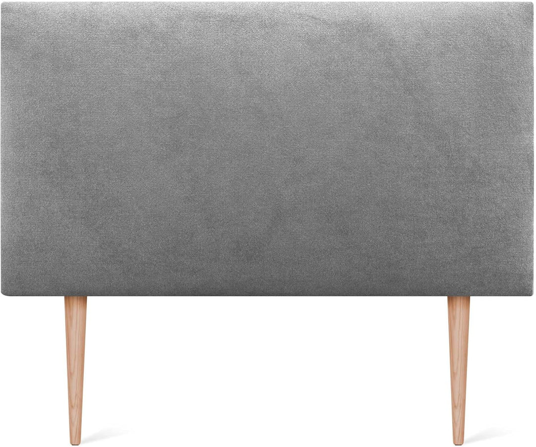DHOME Kopfteil aus Kunstleder oder Stoff AQUALINE Glattes gepolstertes Kopfteil Luxusbett Kopfteil (