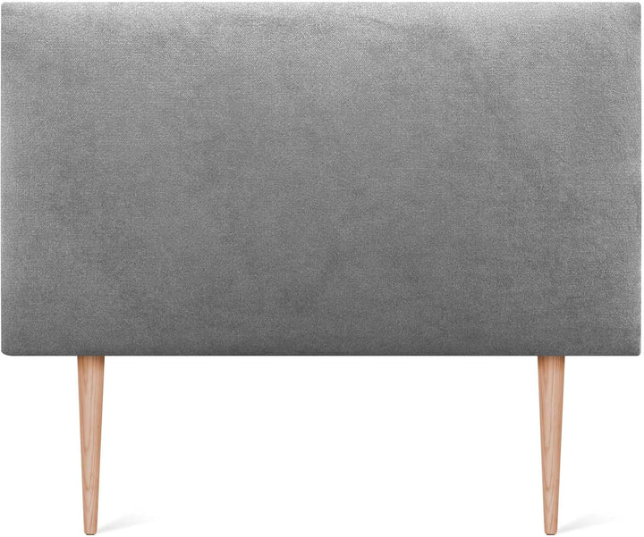 DHOME Kopfteil aus Kunstleder oder Stoff AQUALINE Glattes gepolstertes Kopfteil Luxusbett Kopfteil (