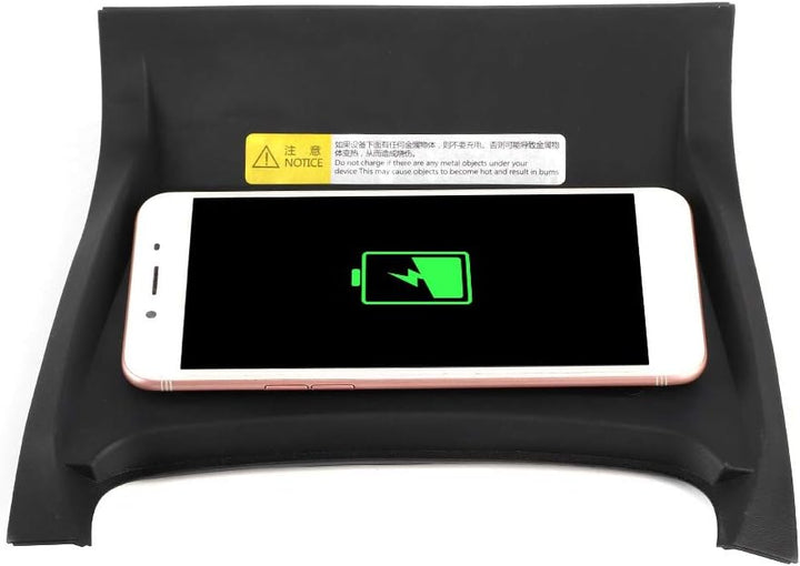 Drahtlose Autoladeplatte Auto Drahtlose Ladestation Schnellladung Handyplatte Tablett 15W Fit für Di