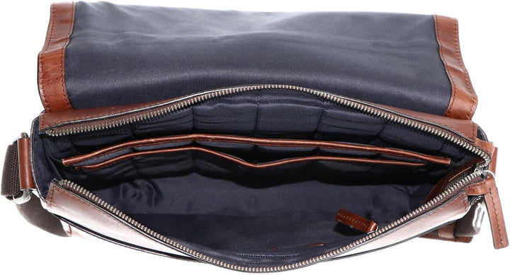 Leonhard Heyden Roma Umhängetasche 32 cm Braun, Braun