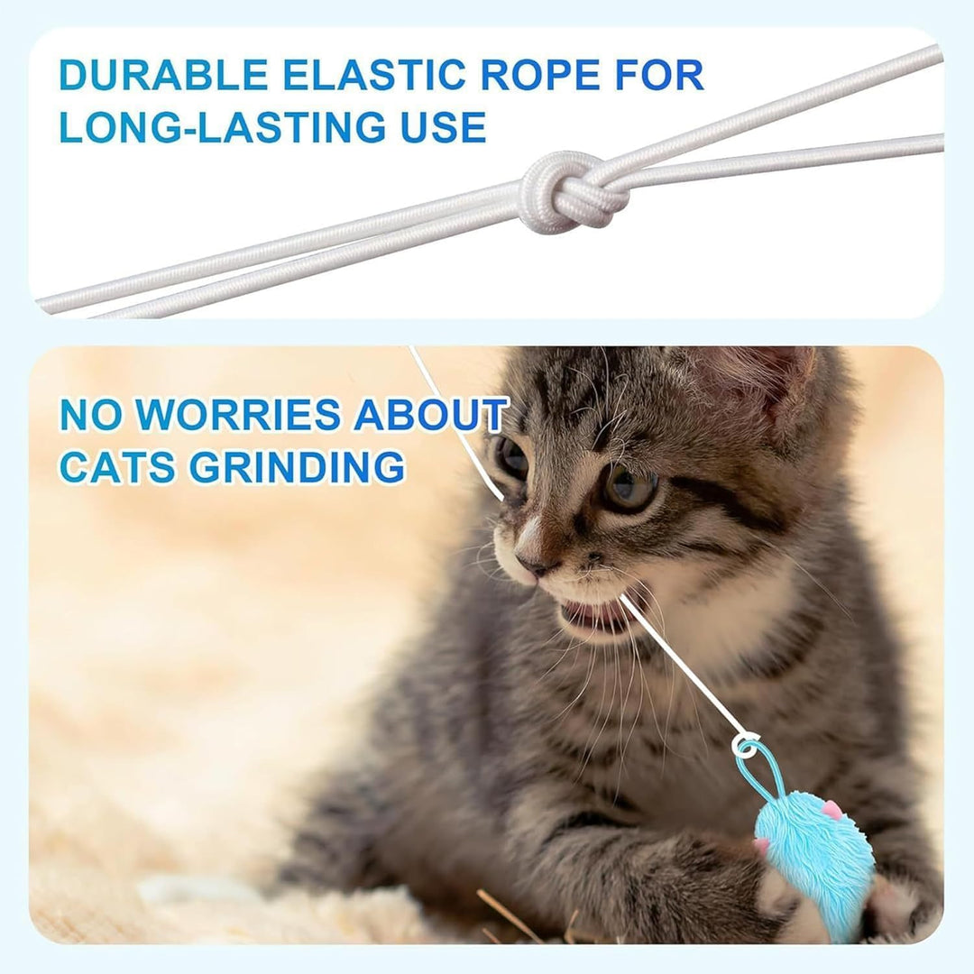 Aohcae Elektrisches Katzenspielzeug, Selbstbeschäftigung Katzenspielzeug Hängende Türrahmen Cat Toy,