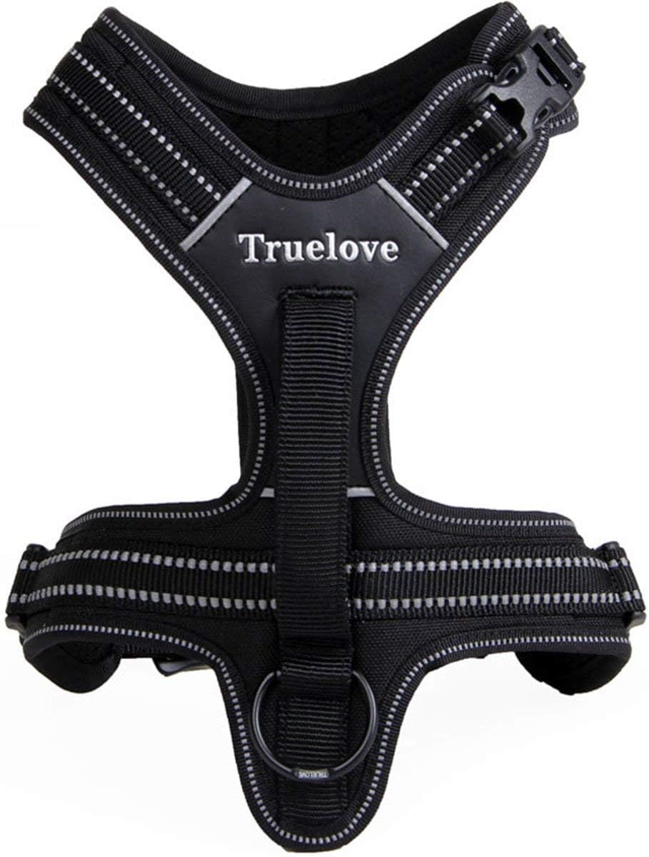 Truelove TLH5551 verhindert Zerren Hundegeschirr mit Griff Weich Gepolstert Pet Hundegeschirr Weste,