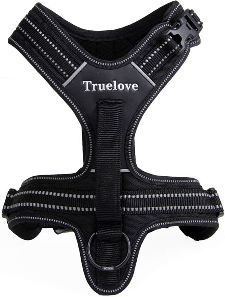Truelove TLH5551 verhindert Zerren Hundegeschirr mit Griff Weich Gepolstert Pet Hundegeschirr Weste,