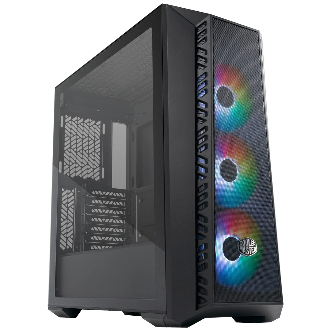Cooler Master MasterBox 520 Mesh-PC-Gehäuse – Mid-Tower-ATX-Gehäuse, 3 x vorinstallierten Lüftern, m