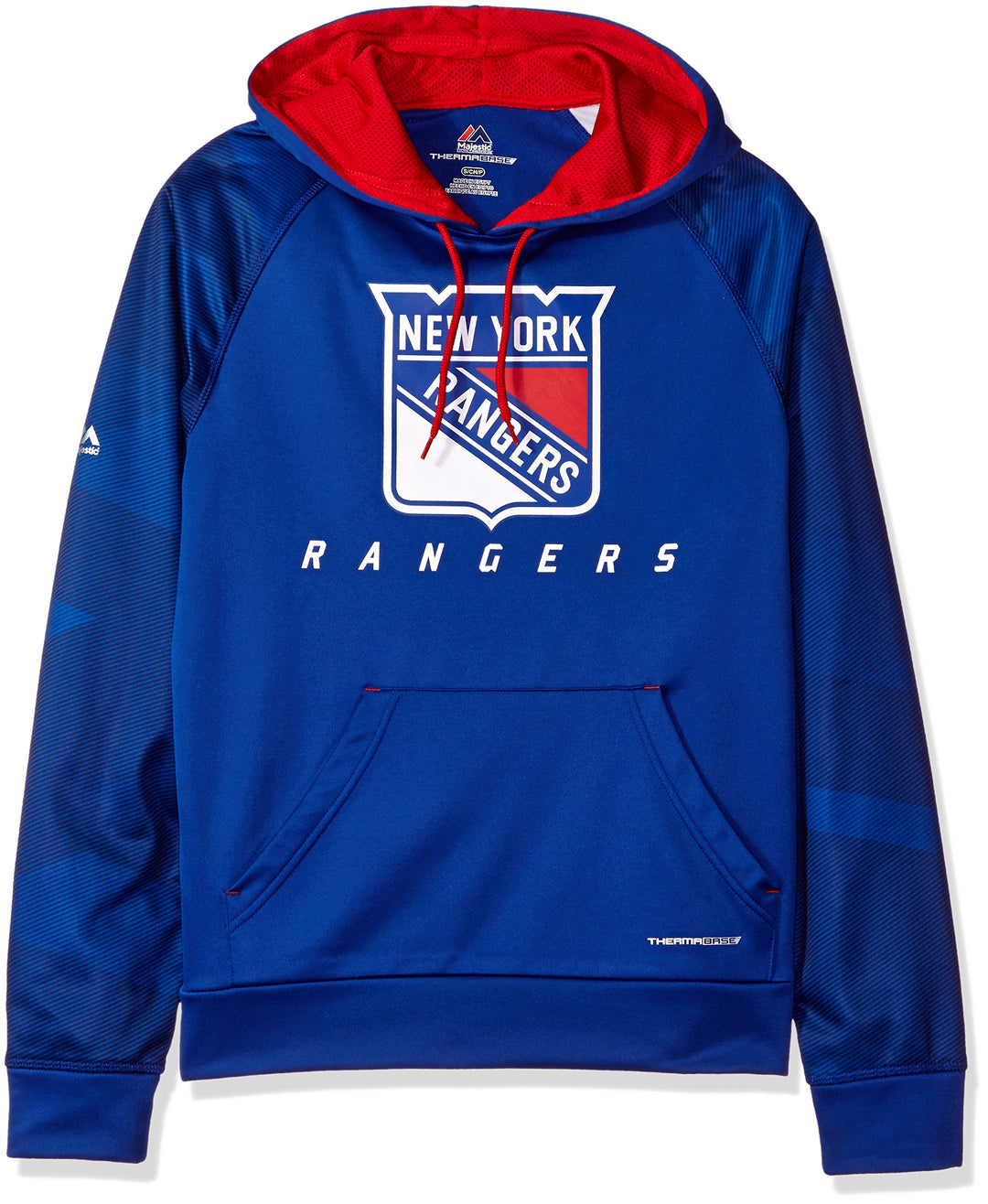 VF LSG NHL Herren-Kapuzenpullover Penalty Shot mit langen Ärmeln aus Fleece New York Rangers S, New