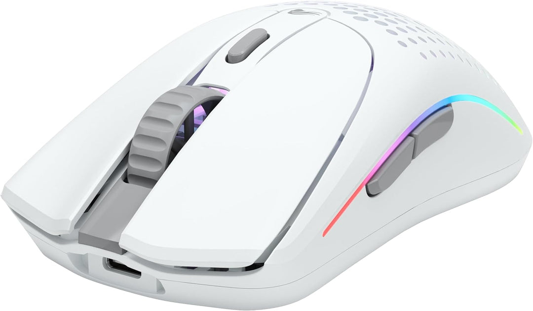 Glorious Gaming Model O 2 Wireless Mouse da Gaming - Wireless 2,4 GHz e Bluetooth ibrido, superlegge
