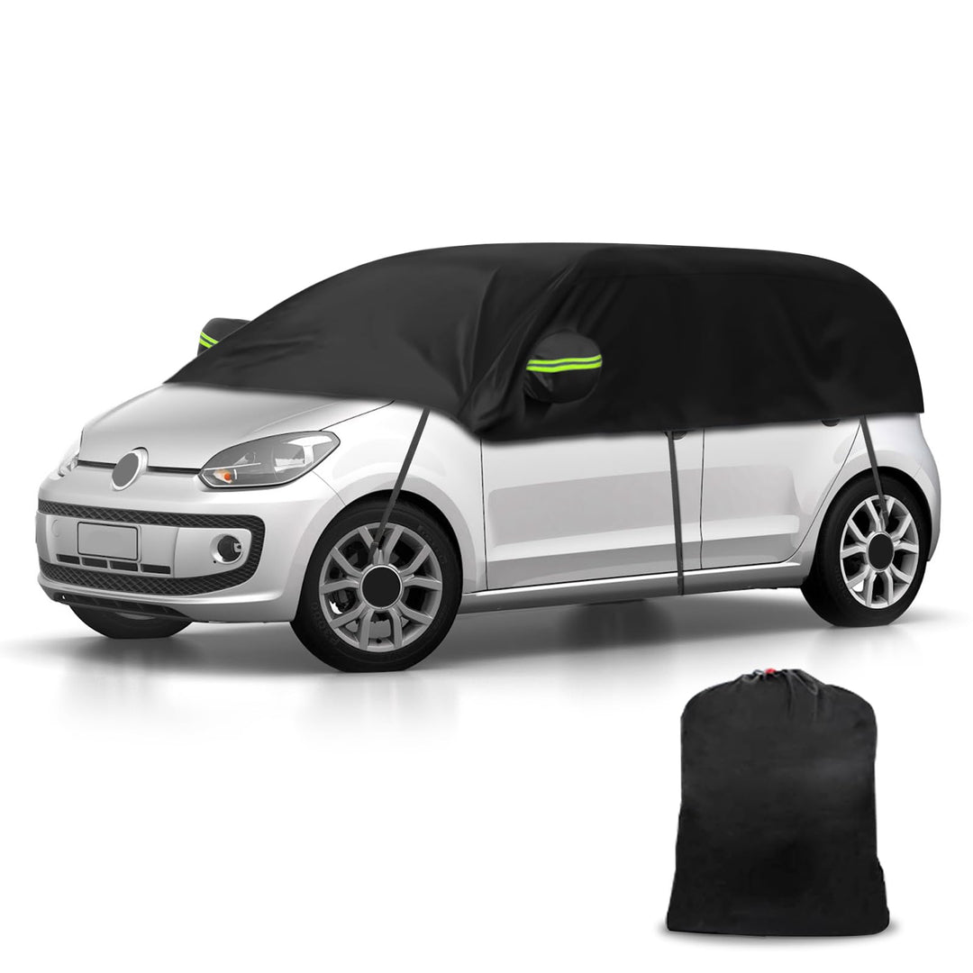 Autoabdeckung Wasserdicht Ersatz für VW UP/SEAT MII//Skoda Citigo 2011-2024, Halbgarage, Autohülle A