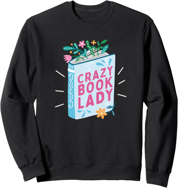 Bücherwurm Buch Literatur Roman Lesen - Leseratte Sweatshirt