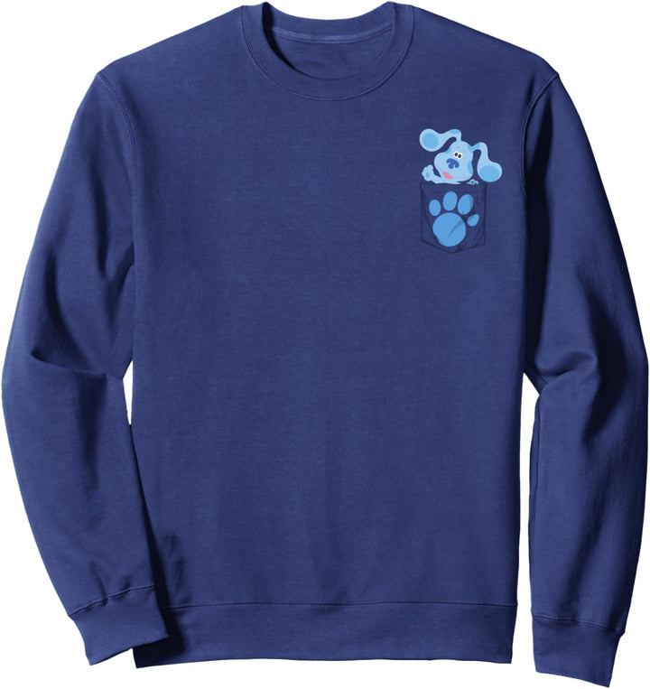 Blue's Clues & You Blue Faux Pocket Sweatshirt