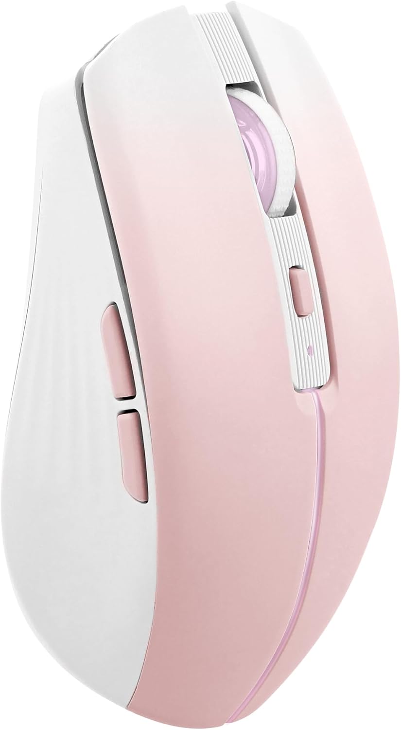 T'nB - Kabellose Maus, Dual Mode Bluetooth und USB-A, Wiederaufladbar, Lange Akkulaufzeit, Leise, 16