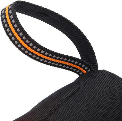 Pssopp Futterbeutel für Hunde Futterdummy Snack Dummy Oxford Stoff Robuster Trainingsdummy für Lecke