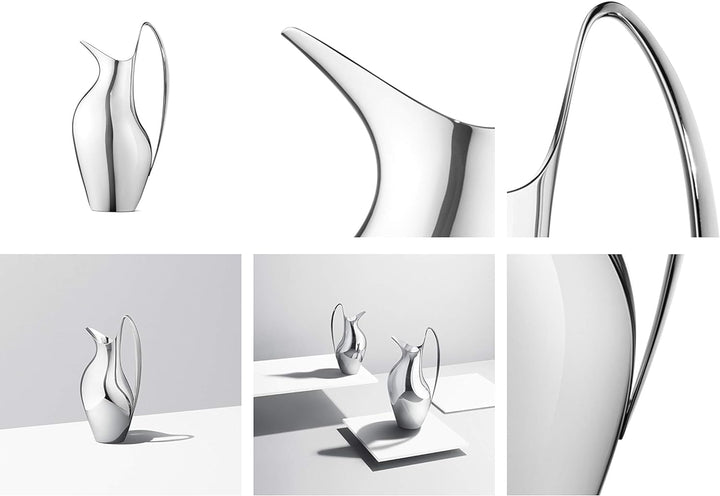 Georg Jensen Henning Koppel Karaffe 1,9 ltr, Edelstahl, Stainless Steel 14.6 x 38.6 x 22.6 cm, 14.6