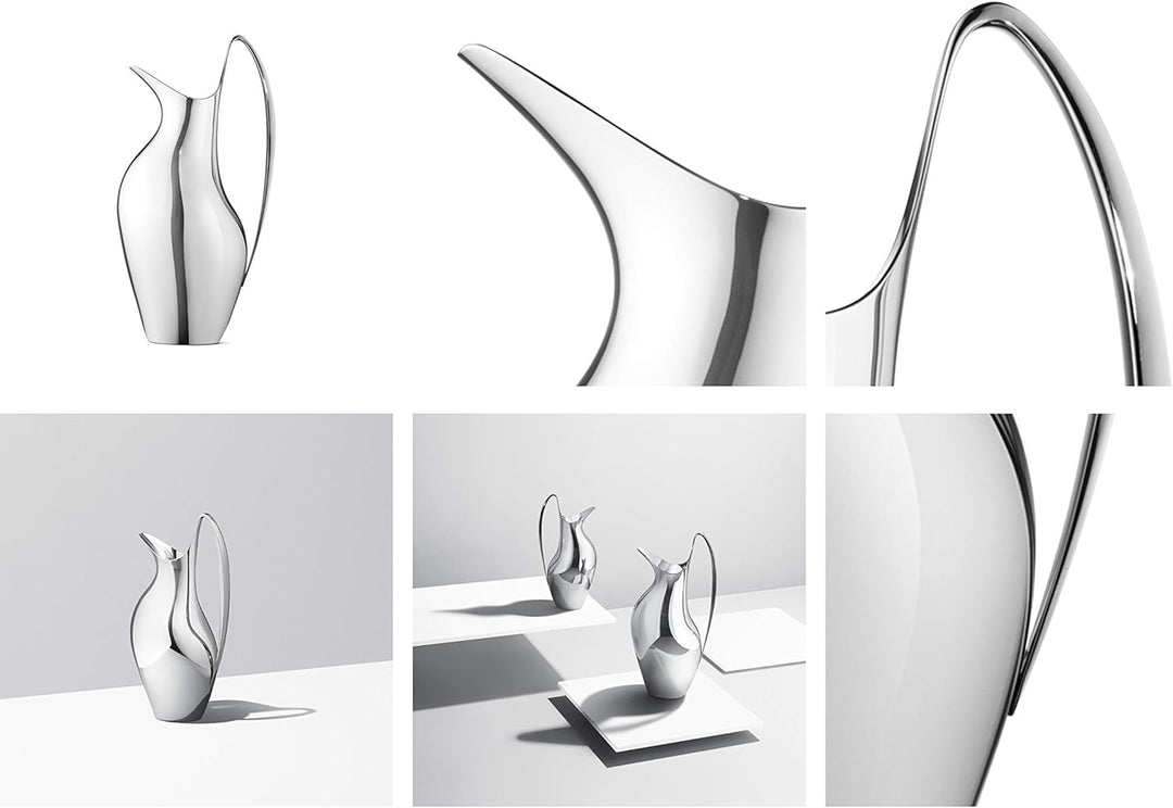 Georg Jensen GJ 088665 Henning Koppel Pitcher Stahl, 0,75 L, Edelstahl, stainless steel, 29,5 x 17,5