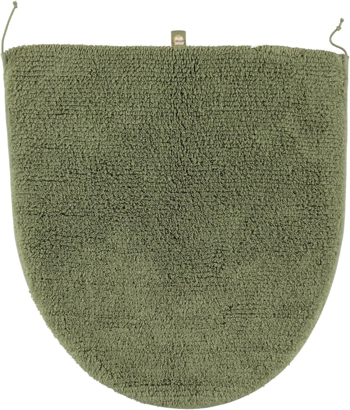 Rhomtuft Badteppiche Prestige Olive - 404 Deckelbezug 45x50 cm, Deckelbezug 45x50 cm