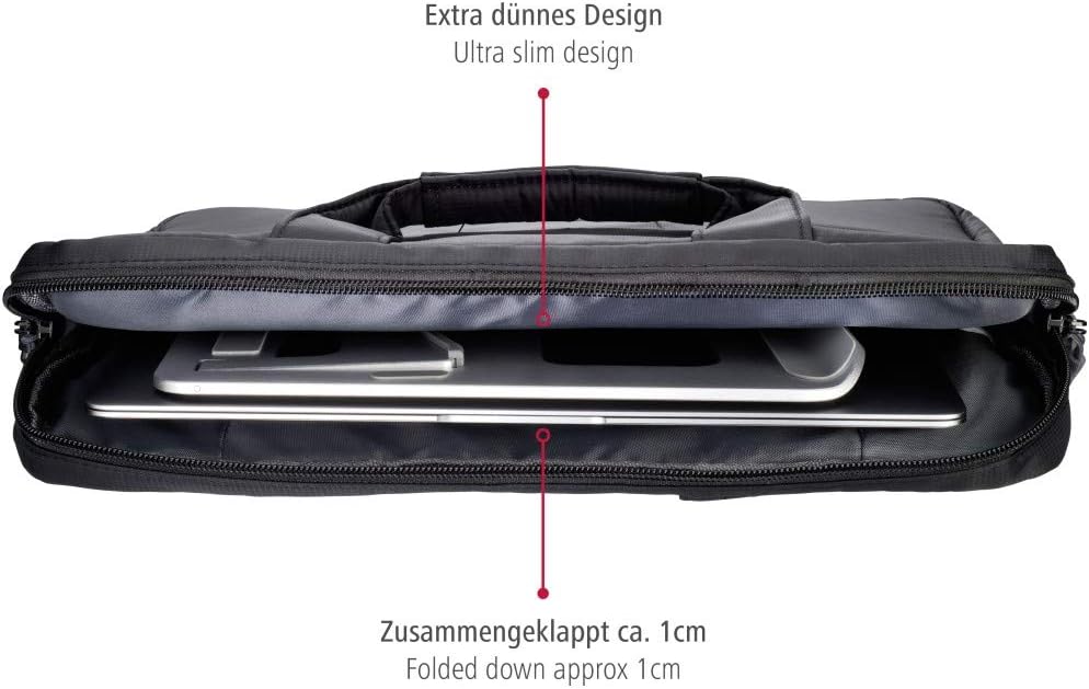 Hama Laptop-Ständer Notebook-Ständer aus Aluminium (Laptophalter für Geräte bis max. 40 cm (15,6 Zol