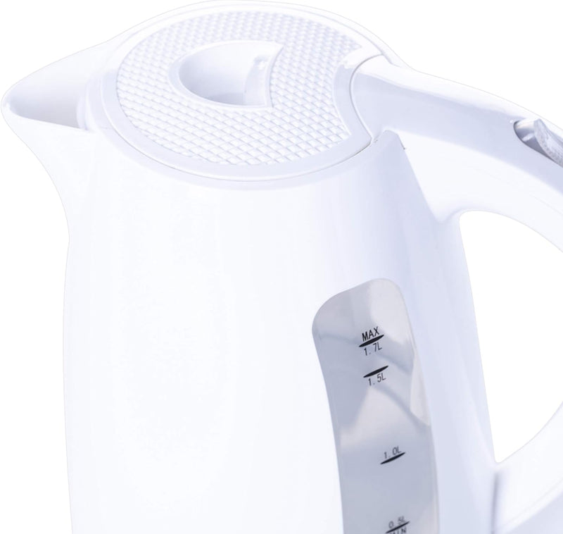 CAMRY CR 1255 W Elektrischer Wasserkocher, Kunststoff, Weiss, Weiss