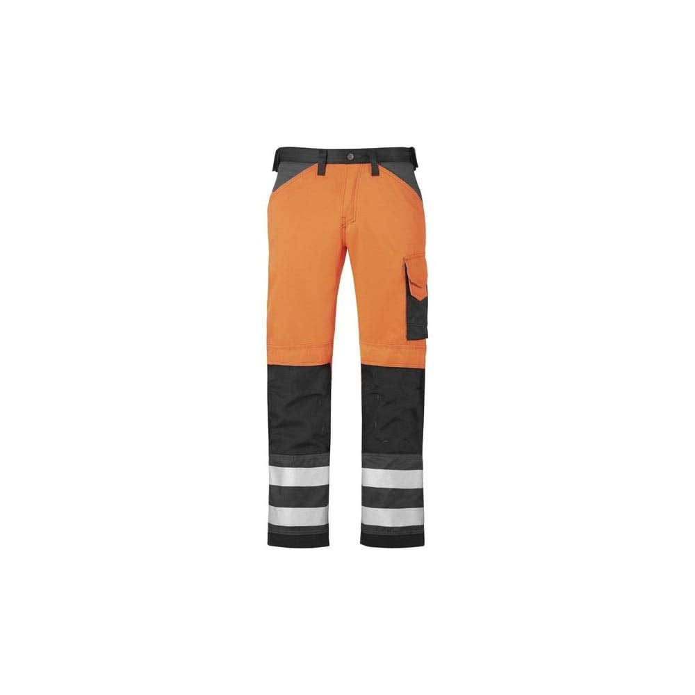 Snickers HV Hose orange Kl. 2 Gr. 150 150 Hv Orange-muted Black, 150 Hv Orange-muted Black