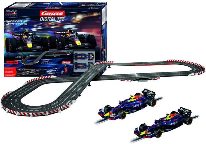 Carrera DIGITAL 132 / Formula 1 Race of The Champions/Red Bull Racing RB20 M. Verstappen vs. S. Pére