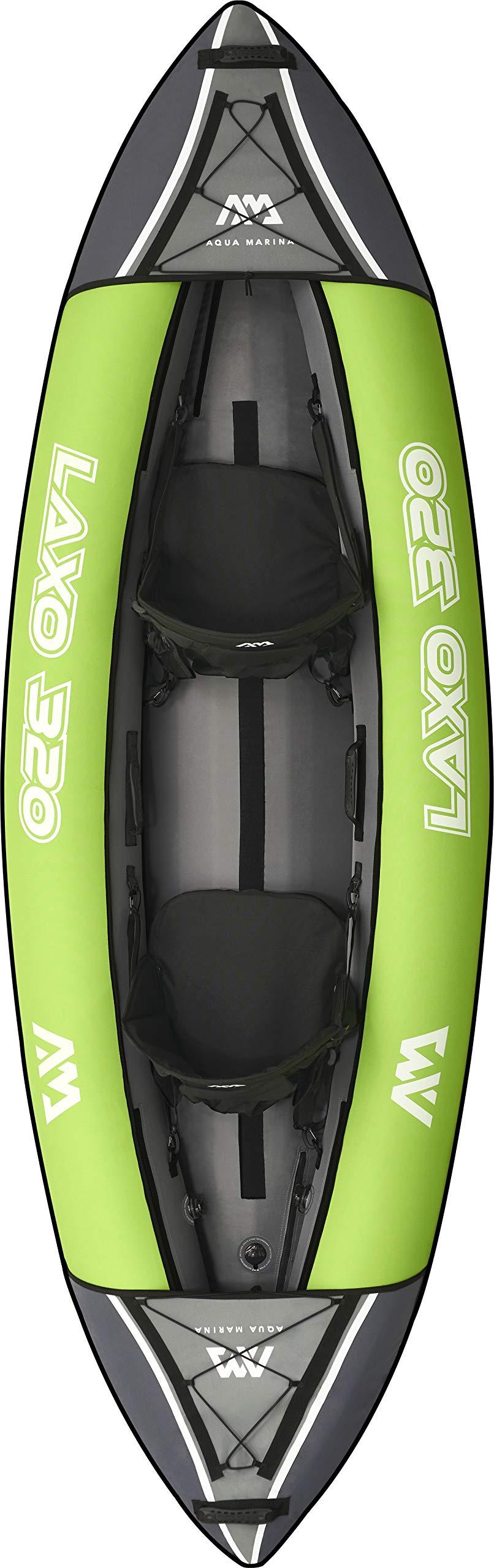 Aqua Marina Laxo Inflatable Leisure Kayak UNI Grün/Schwarz, UNI Grün/Schwarz