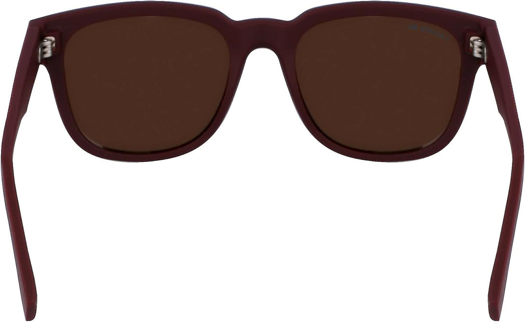Lacoste Unisex L982S Sunglasses, 600 Matte RED, 53