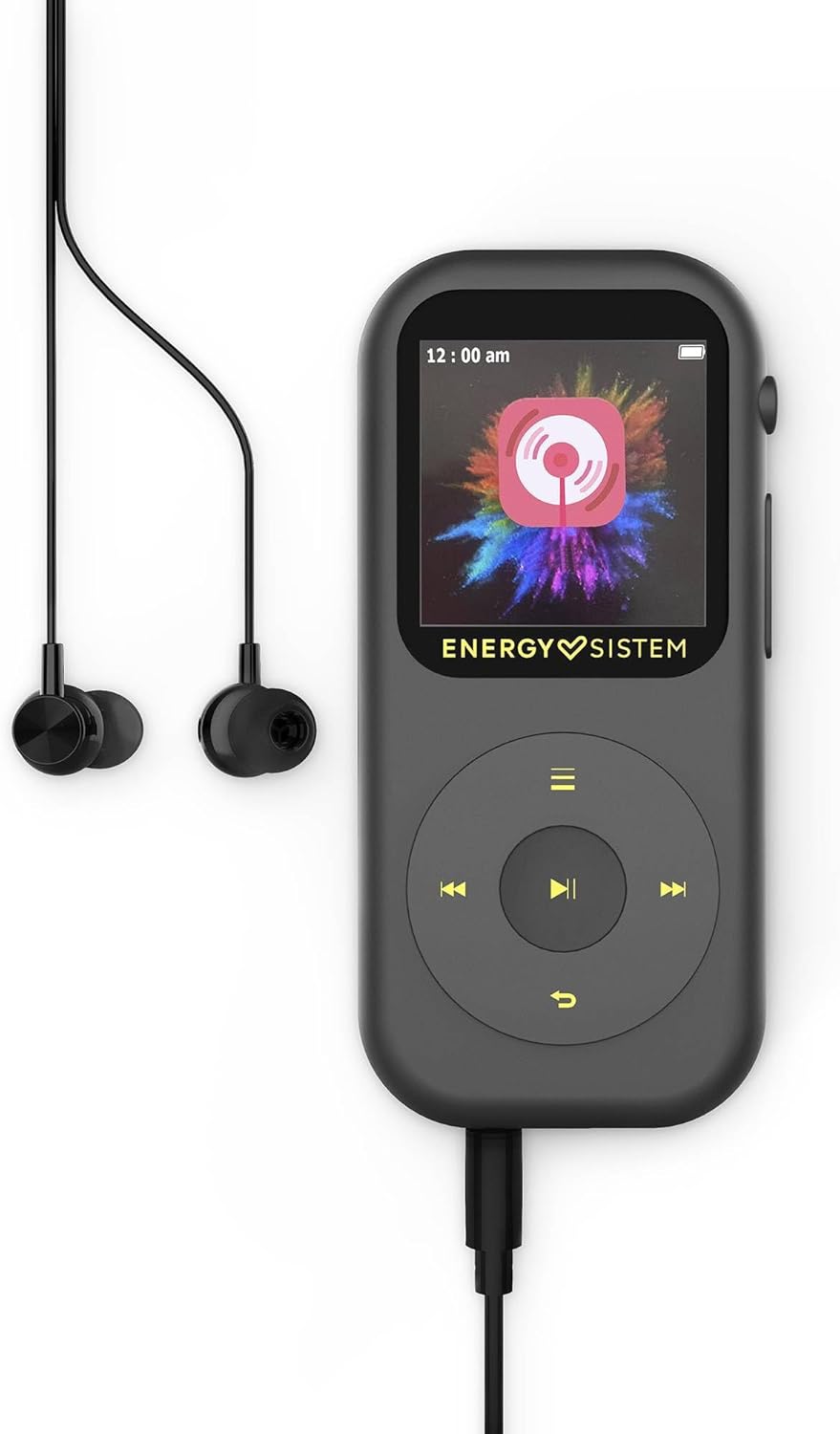 Energy Sistem Reproductor MP4 Handy MP3 Player Bluetooth 16GB MP4 Player mit FM Radio microSD bis 12
