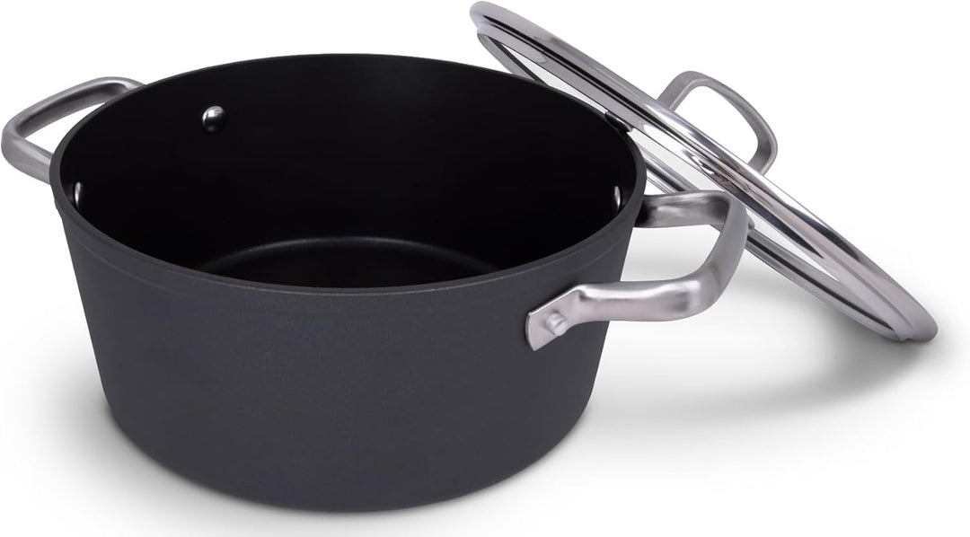 Arcos Serie Samoa | Antihaft-Kasserolle 20 cm und 2,6 L | Geschmiedetes Aluminium | Geeignet für jed