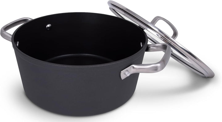 Arcos Serie Samoa | Antihaft-Kasserolle 20 cm und 2,6 L | Geschmiedetes Aluminium | Geeignet für jed