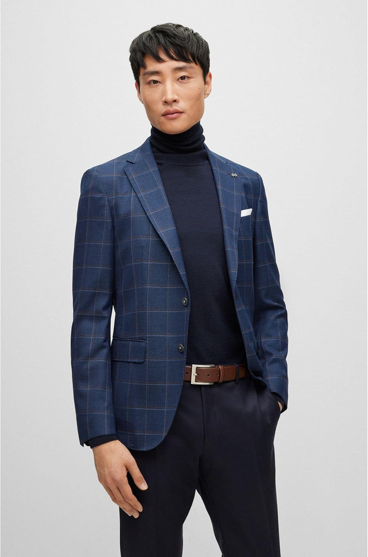 BOSS Herren Barnabie Gürtel aus Nappaleder mit Dornschliesse 95 New - Medium Brown217, 95 New - Medi