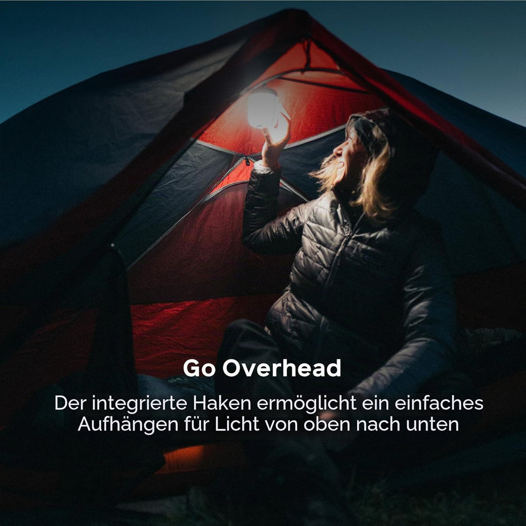 BioLite AlpenGlow Outdoor Laterne u. Powerbank, versch. 250 lm, 250 lm