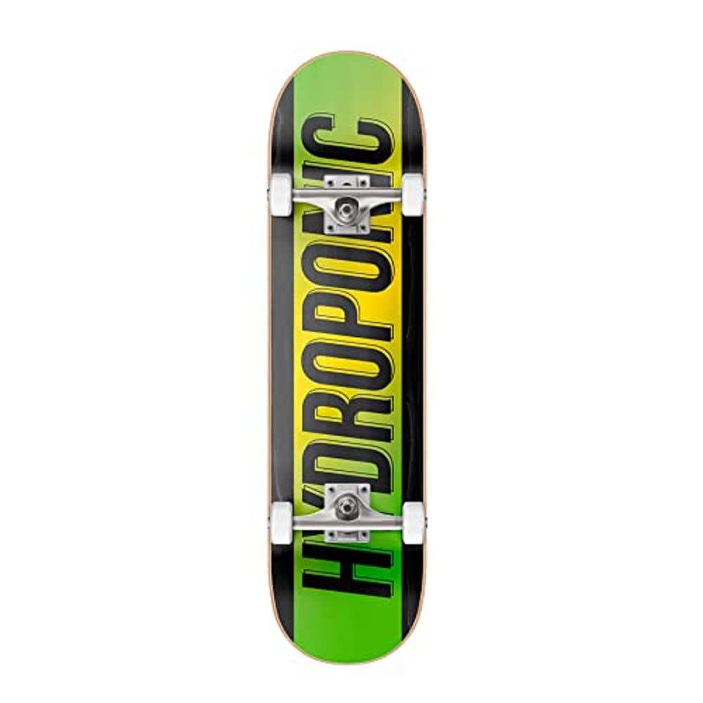Hydroponic Unisex – Erwachsene Skateboard Komplettboard 7.785" Yellow, 7.785" Yellow