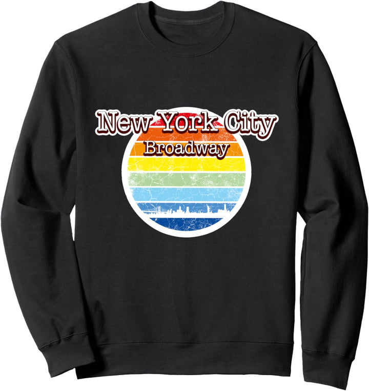 New York City Broadway USA souvenir NYC United States Sweatshirt