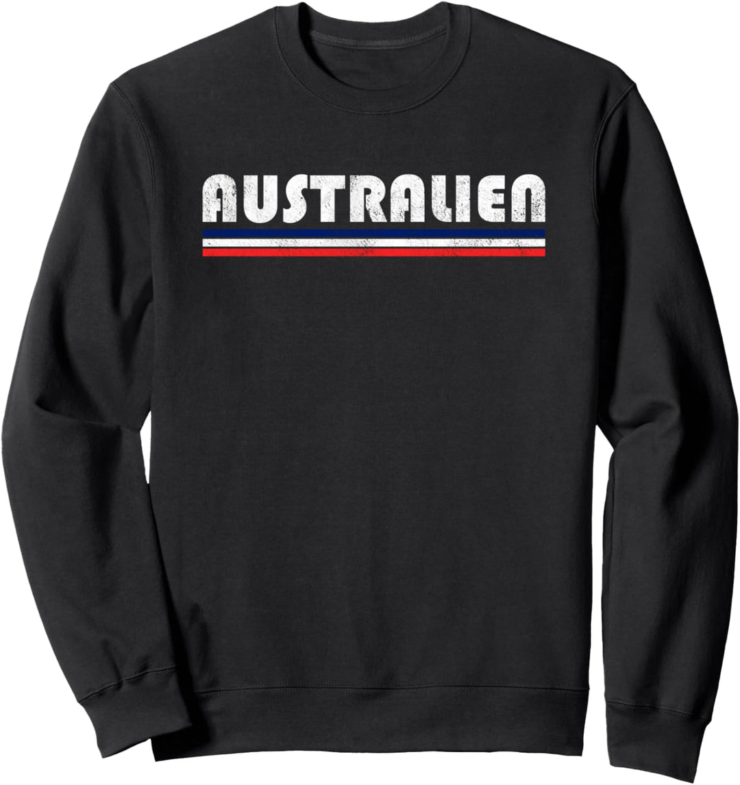 Australien Australia Retro Vintage Reise Ferien Geschenk Sweatshirt