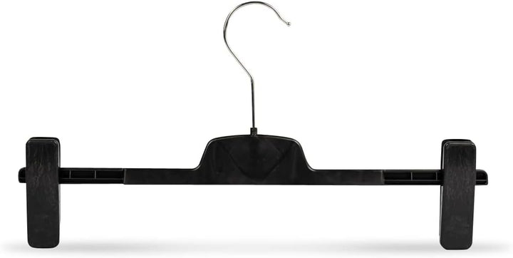 Hosenbügel CL Hosenspanner 10 Stück Kleiderbügel Kunststoff 40 cm | rutschfeste gummierte und verste