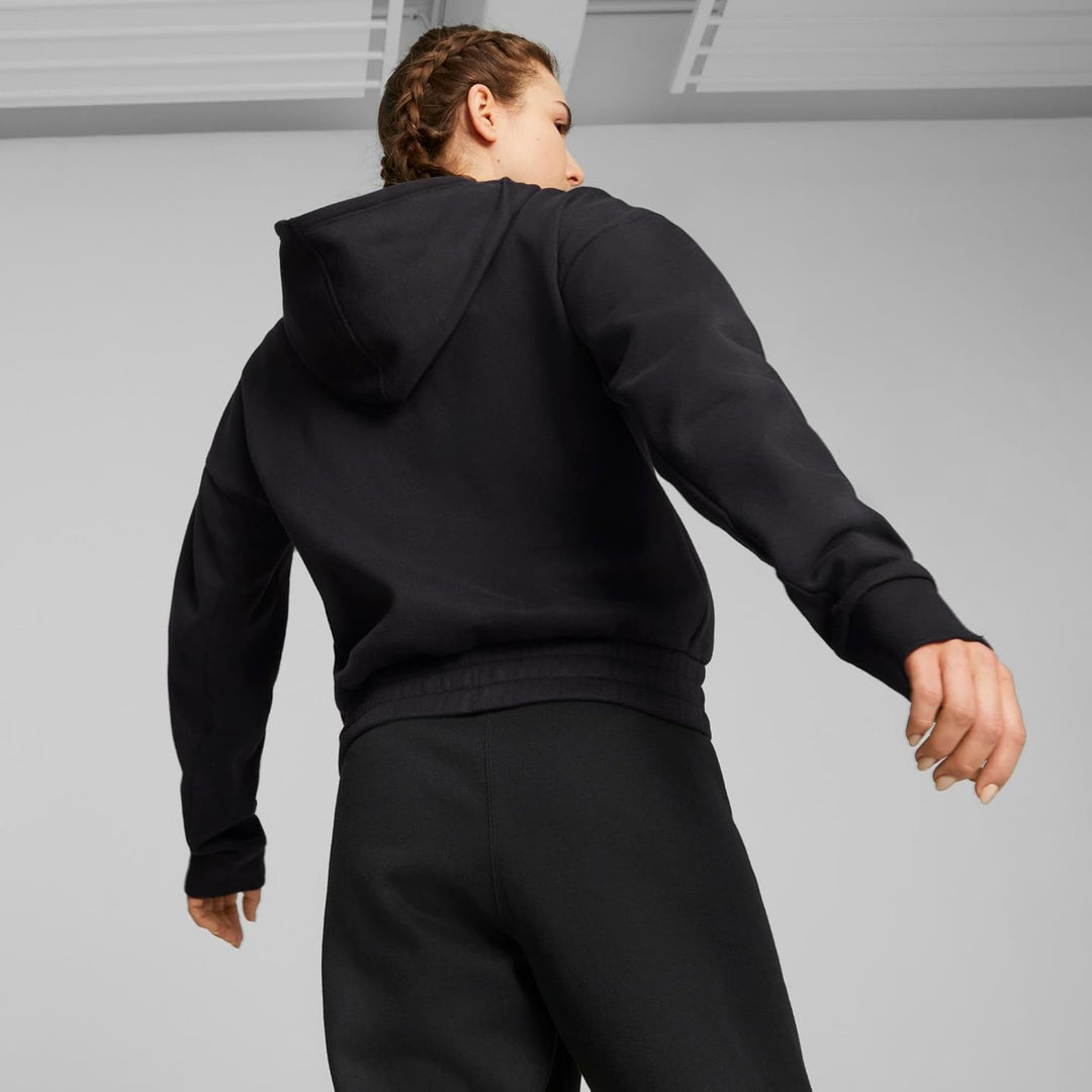 PUMA Damen Train Favorite Fleece Full Zip M Puma Schwarz, M Puma Schwarz