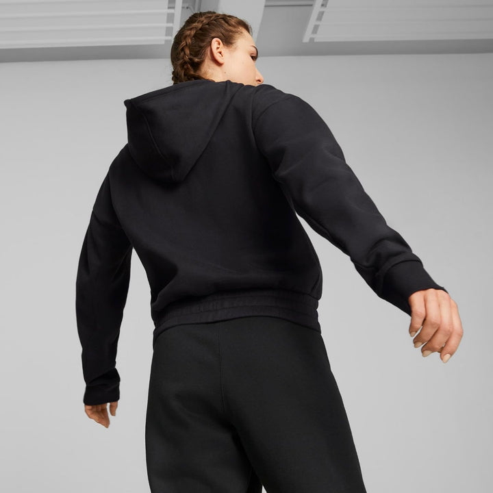 PUMA Damen Train Favorite Fleece Full Zip, Puma Schwarz