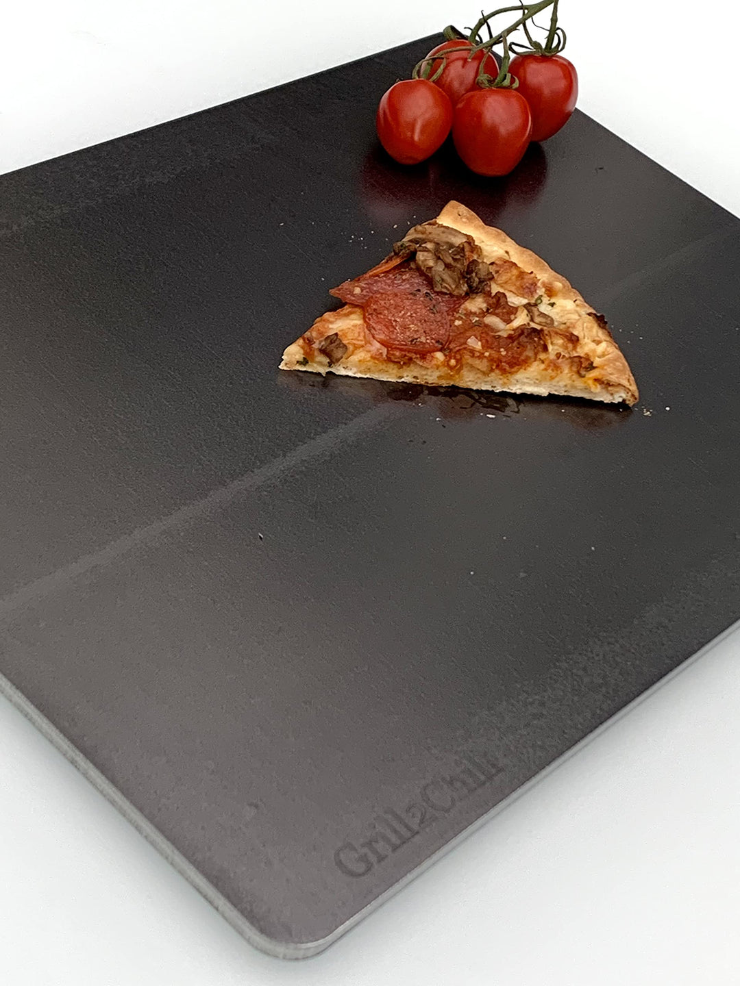 Grill2Chill BACKSTAHL Pizza Brot & Co. 465 x 380 x 6-6,2 mm aus HighTech Spezialstahl/Stahl hochwärm