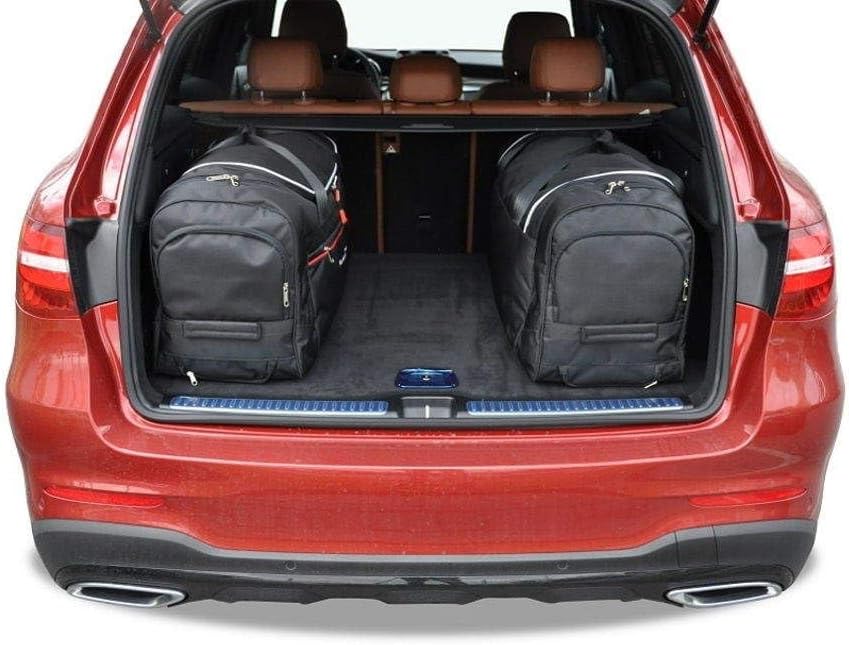 KJUST Kofferraumtaschen 4 stk kompatibel mit MERCEDES-BENZ GLC X253 2015-2022
